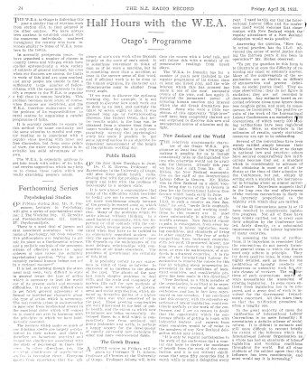 Issue page