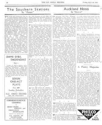 Issue page
