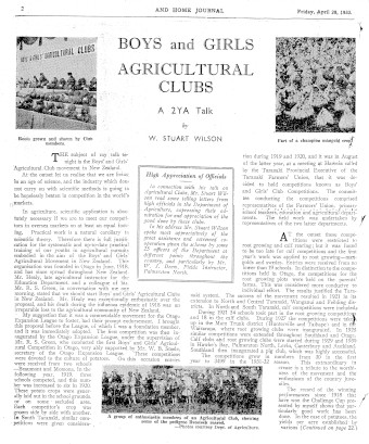 Issue page