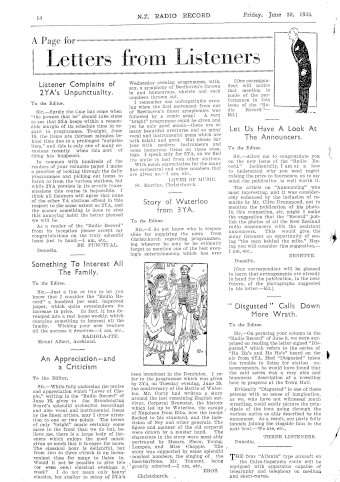 Issue page