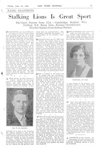 Issue page