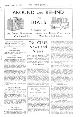 Issue page