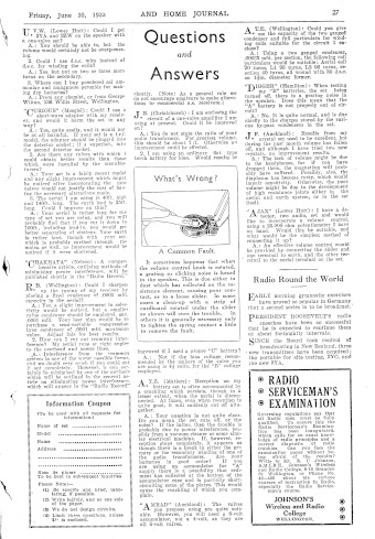 Issue page