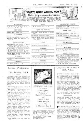 Issue page