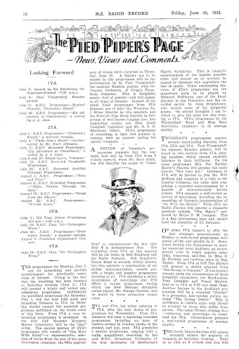 Issue page