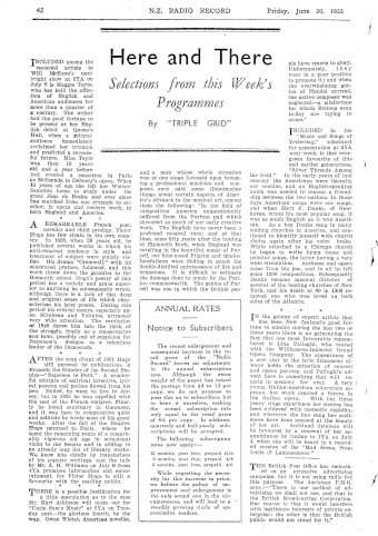 Issue page