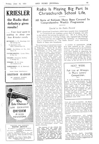 Issue page