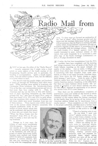 Issue page