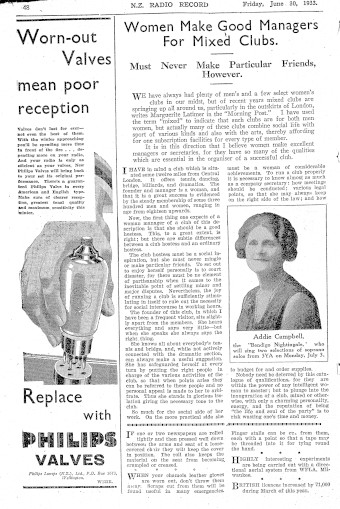 Issue page