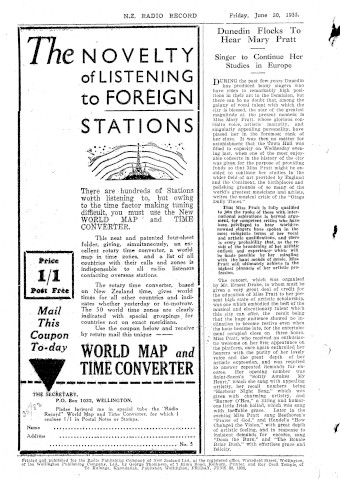 Issue page