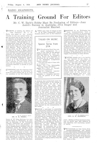 Issue page