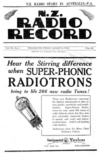 Issue page