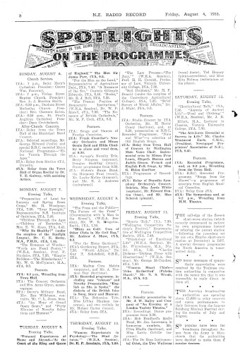 Issue page