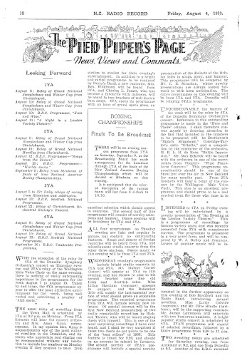 Issue page