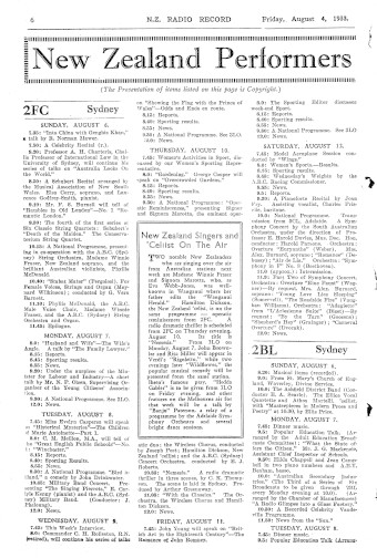 Issue page