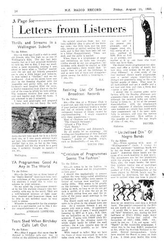 Issue page