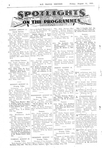 Issue page