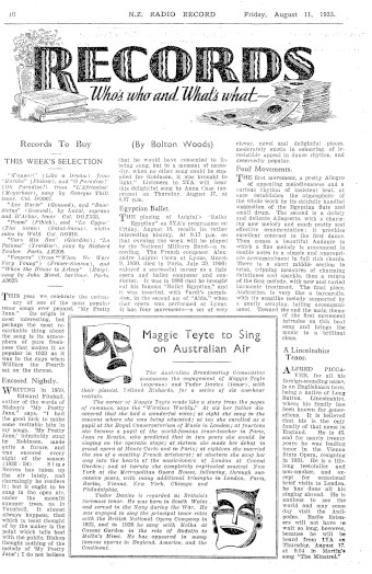 Issue page