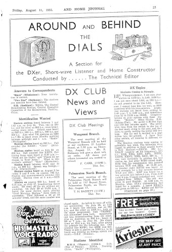 Issue page