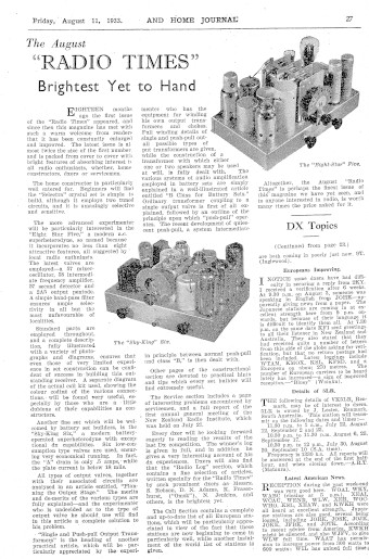 Issue page