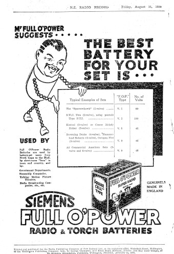 Issue page