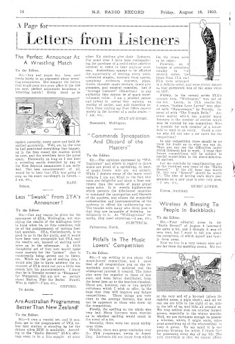 Issue page