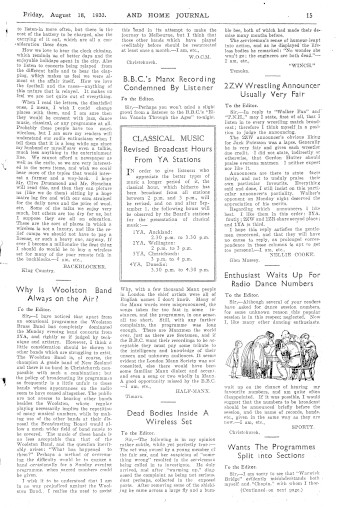 Issue page
