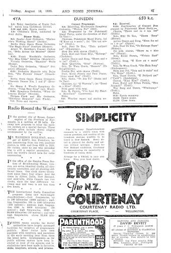 Issue page