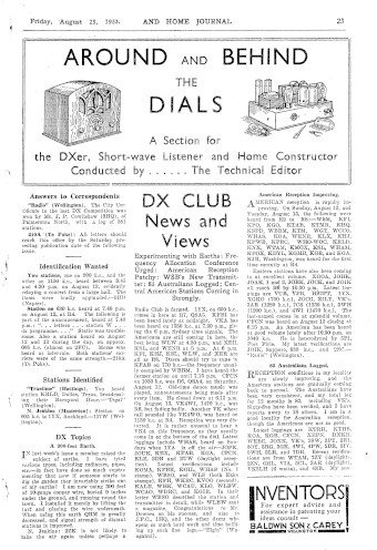 Issue page
