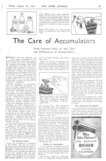 Issue page