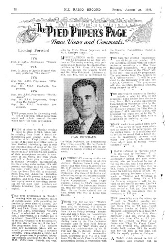 Issue page