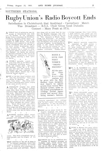 Issue page