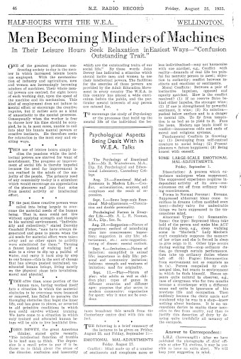 Issue page