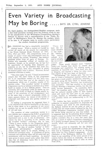 Issue page