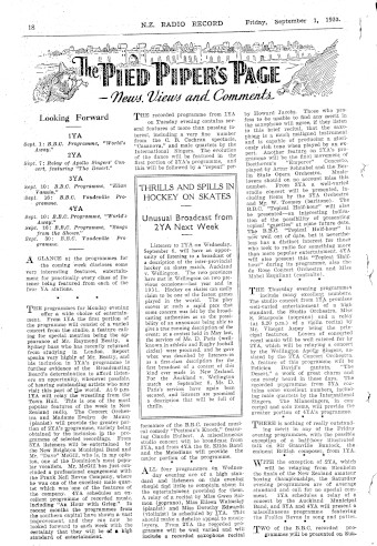 Issue page