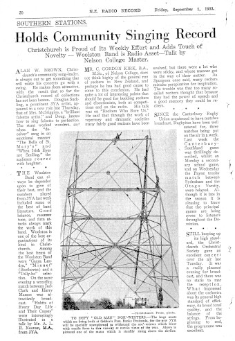 Issue page