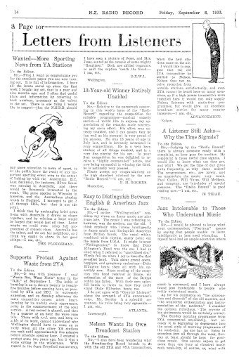 Issue page