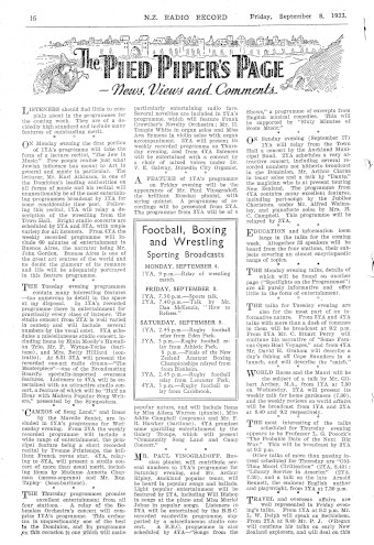 Issue page