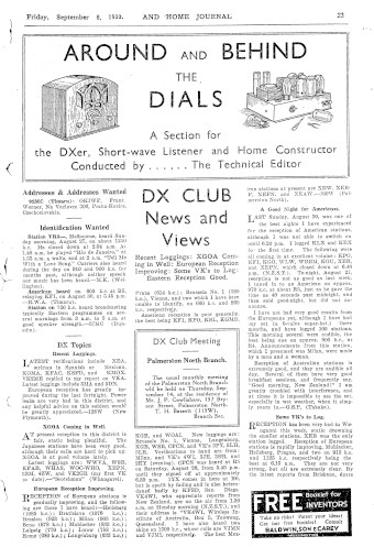 Issue page