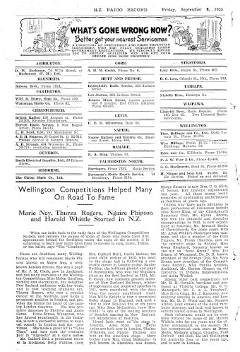 Issue page
