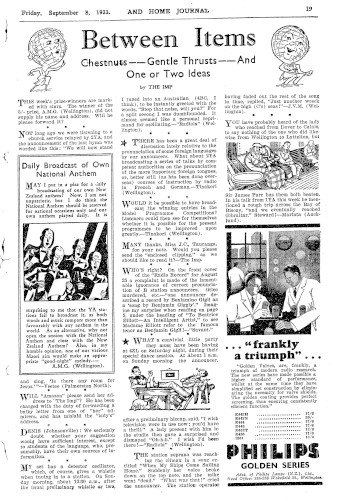 Issue page