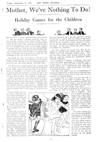 Issue page