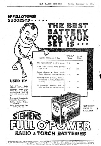 Issue page