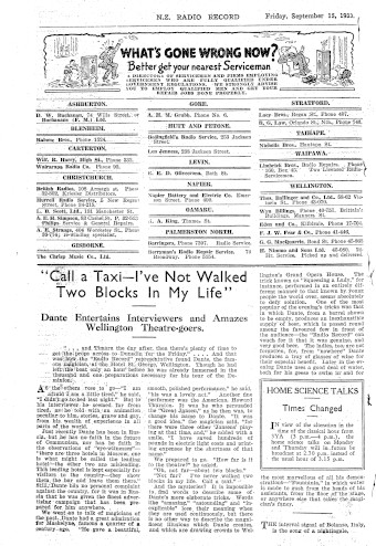 Issue page