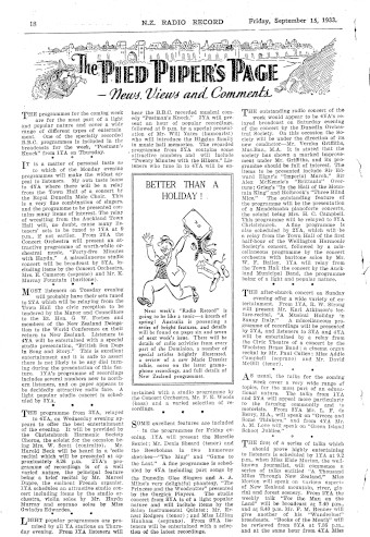 Issue page