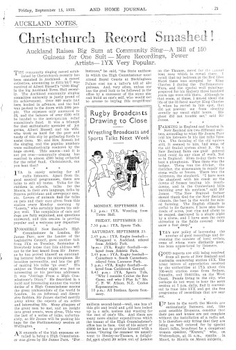 Issue page
