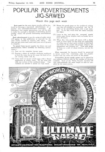 Issue page