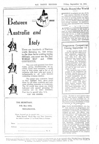 Issue page
