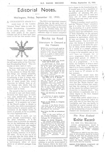 Issue page