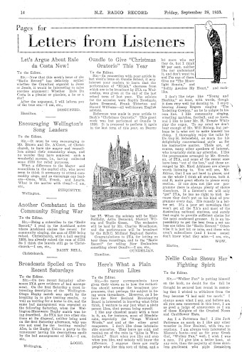 Issue page